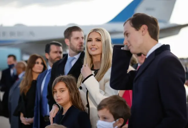 Ivanka Trump and family