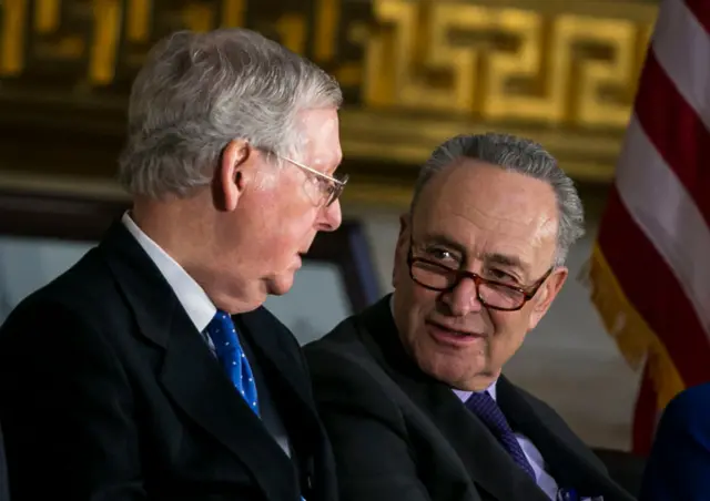 Mitch McConnell and Chuck Schumer