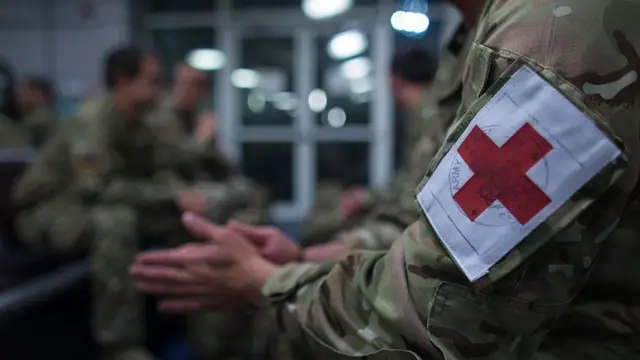 File image of military medics