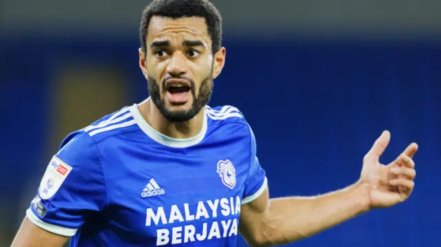 Cardiff defender Curtis Nelson