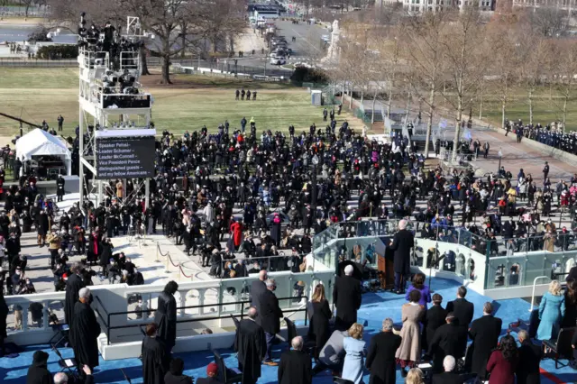 Inauguration crowd