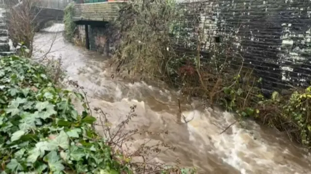 The river in Walsden