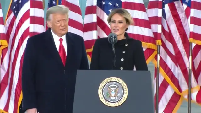 Melania Trump speaks