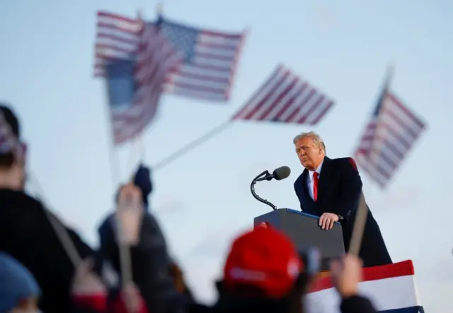 Donald Trump at Joint Base Andrews