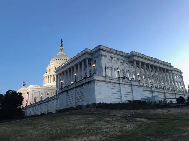 dawn over capitol