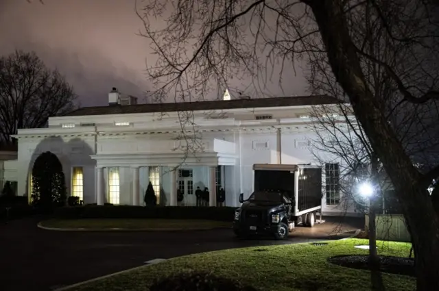 moving truck at WH