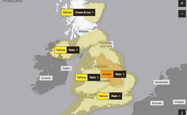 Weather map