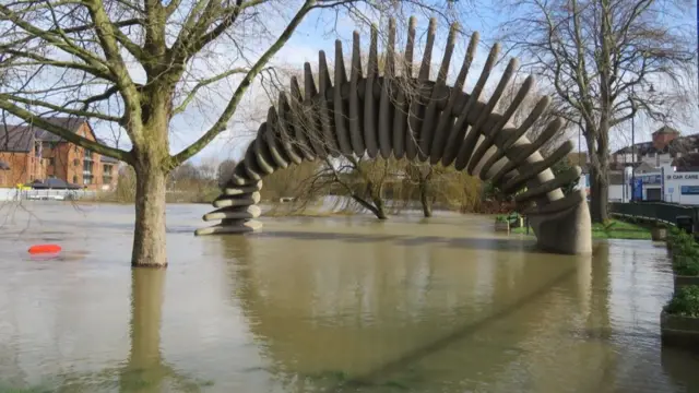 Flooding in Shrewsbury