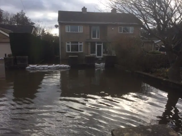 Flooding in Bakewell