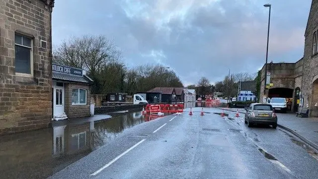 Flooding in Matlock