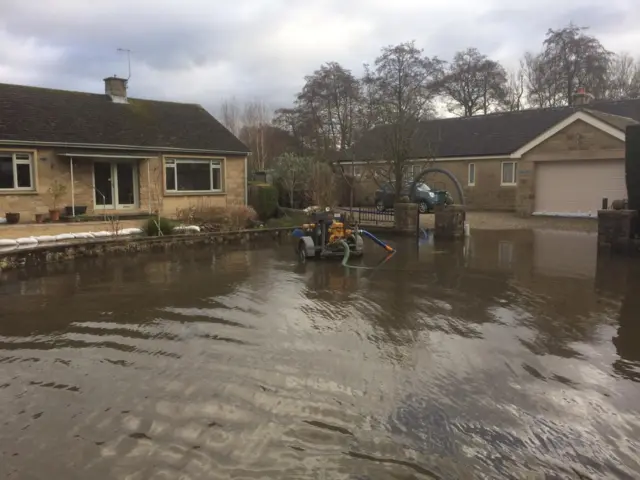 Flooding in Bakewell