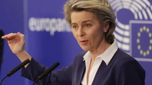 European Commission President Ursula von der Leyen