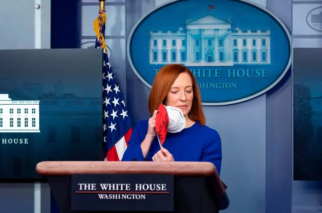 White House press secretary Jen Psaki