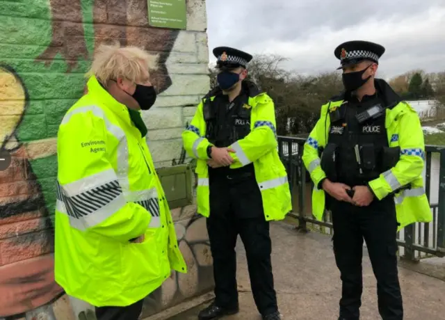 Boris Johnson in Didsbury