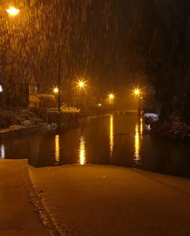 Flooding in Marple