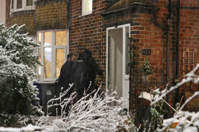 Police knocking on doors in Didsbury