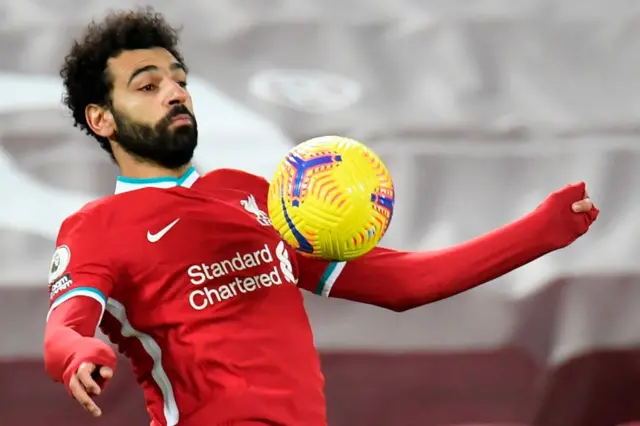 Liverpool's Mo Salah