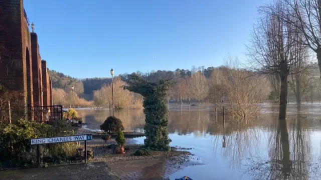 Flooding in Bridgnorth