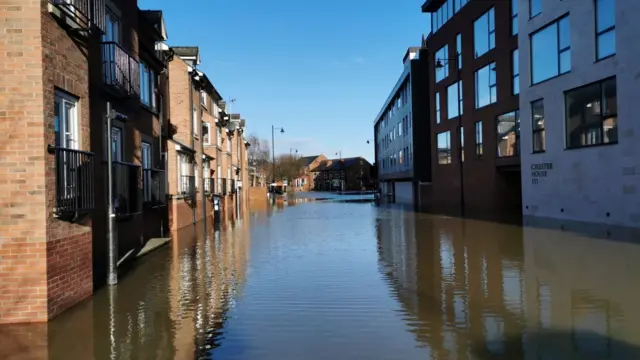 Flooding in Shrewsbury