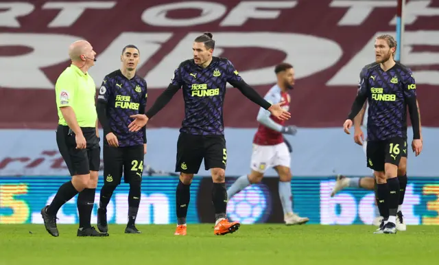 Aston Villa v Newcastle