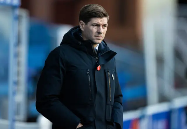 Rangers manager Steven Gerrard