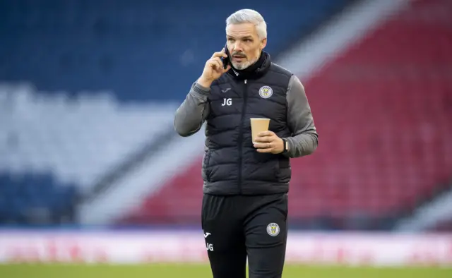 St Mirren boss Jim Goodwin