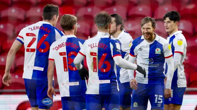 Blackburn celebrate