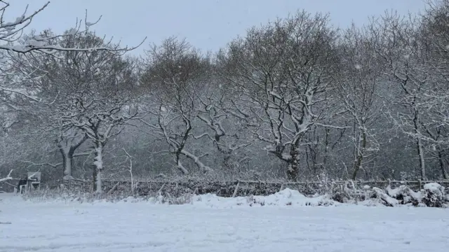 snow in Derby