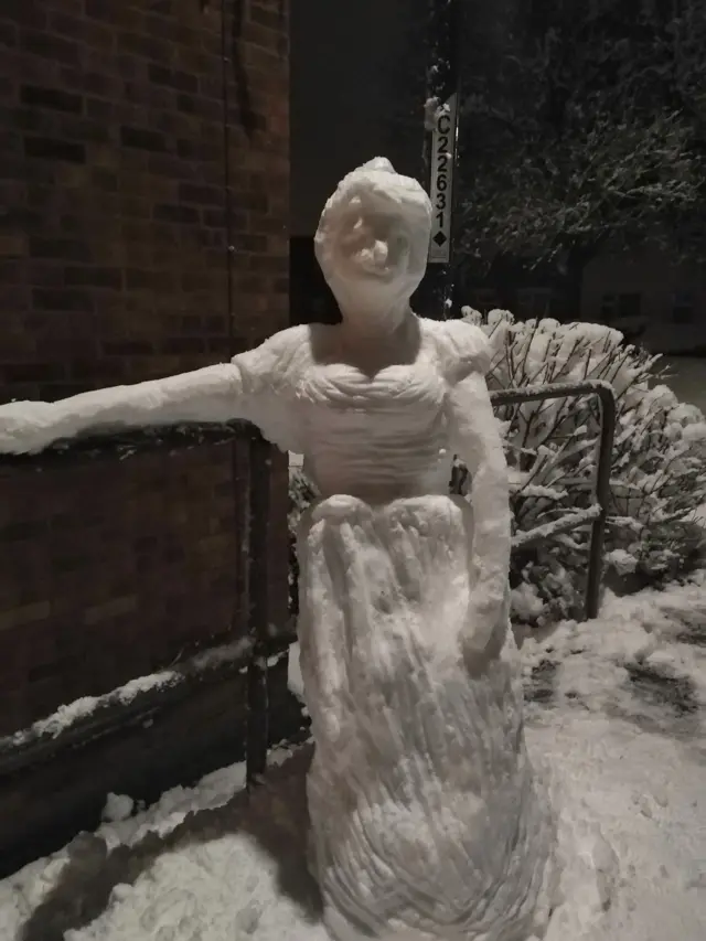 Snow woman