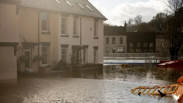 Flooding in Bewdley