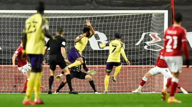 Huddersfield goal
