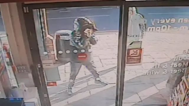 Men on CCTV image