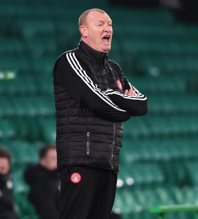 Hamilton Accies boss Brian Rice