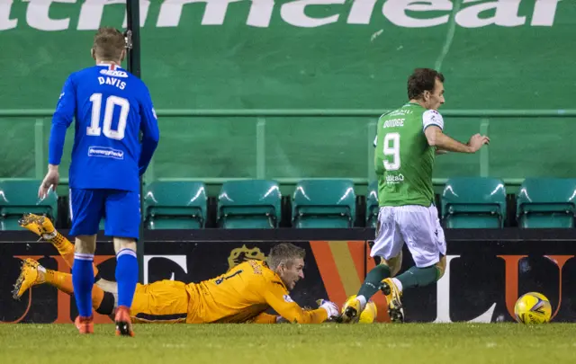 Christian Doidge was quickly on to a mistake from Allan McGregor but team-mate Jackson Irvine could not apply the finish