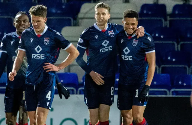 Ross County celebrate