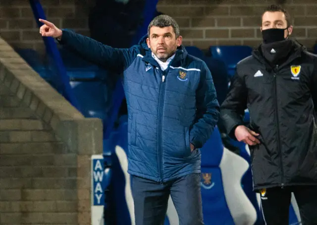 St Johnstone boss Callum Davidson