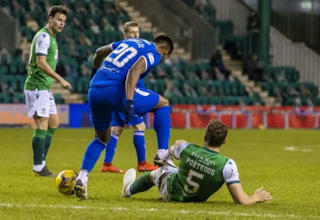 Alfredo Morelos and Ryan Porteous