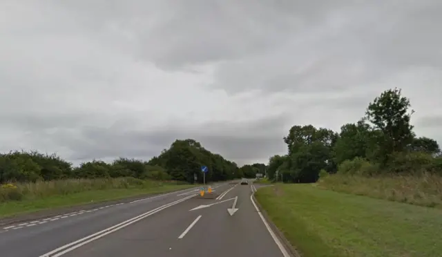 A47 Billesdon crash