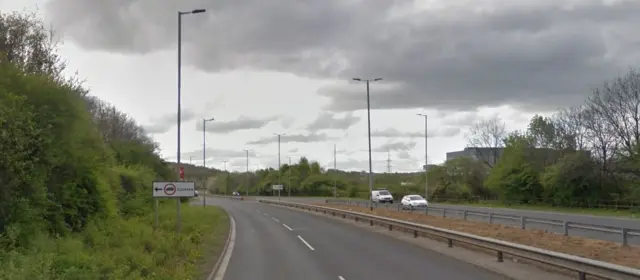 Centenary Way, near to the junction with Canklow Road