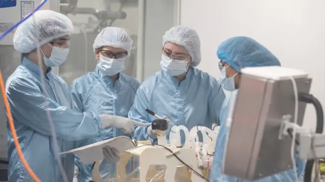 Oxford Biomedica facility manufacturing the vaccine
