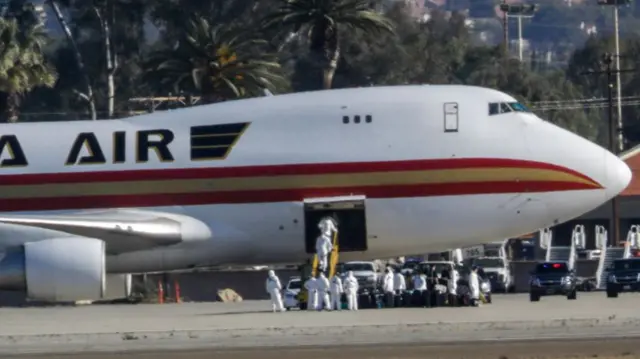 US evacuees from Wuhan
