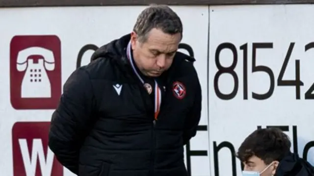 Dundee United manager Micky Mellon