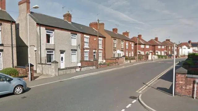 Alexandra Street, in Kirkby-in-Ashfield, Nottinghamshire