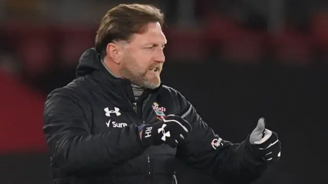 Southampton's Austrian manager Ralph Hasenhuttl