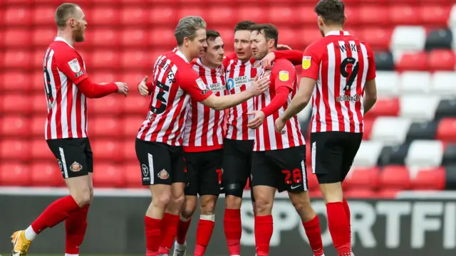 Sunderland celebrate