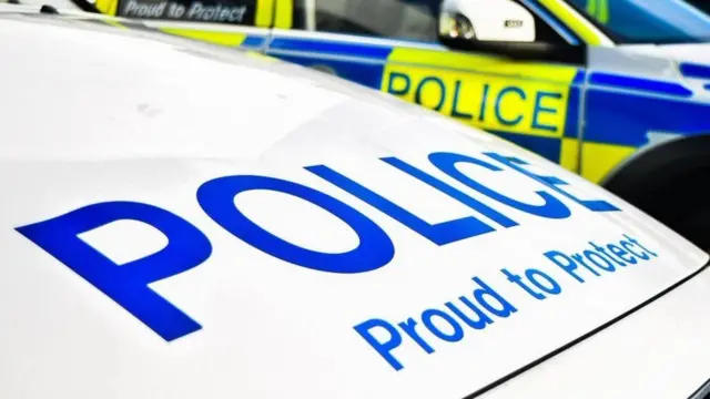 A Northumbria Police patrol car