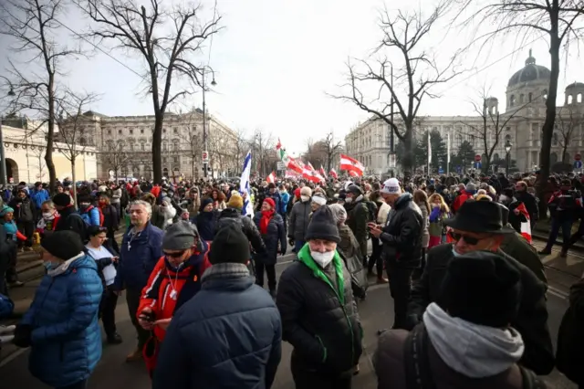 Protest in Vienna