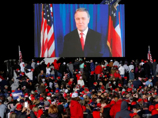 Republican US Senator David Perdue