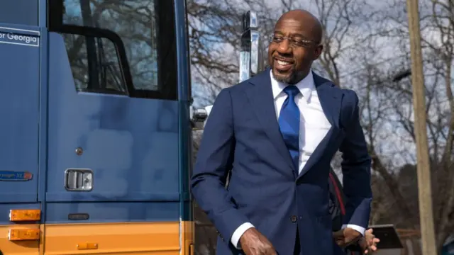 Georgia Democratic Candidate Rev Raphael Warnock