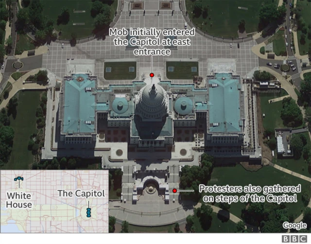 Map of Capitol